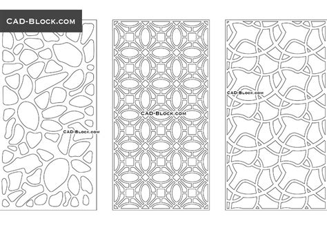 jali design cad block free download